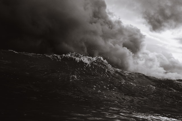 Photo by Matt Hardy: https://www.pexels.com/photo/grayscale-photo-of-body-of-waves-1536304/