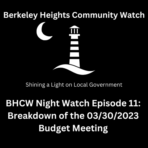 BHCW Night Watch Episode 11: Breakdown of the 03/30/2023 Budget Meeting