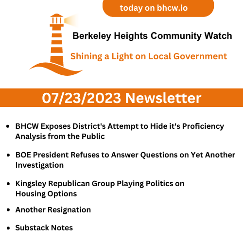 BHCW 07/23/2023 Newsletter
