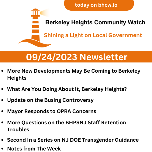 BHCW 09/24/2023 Newsletter