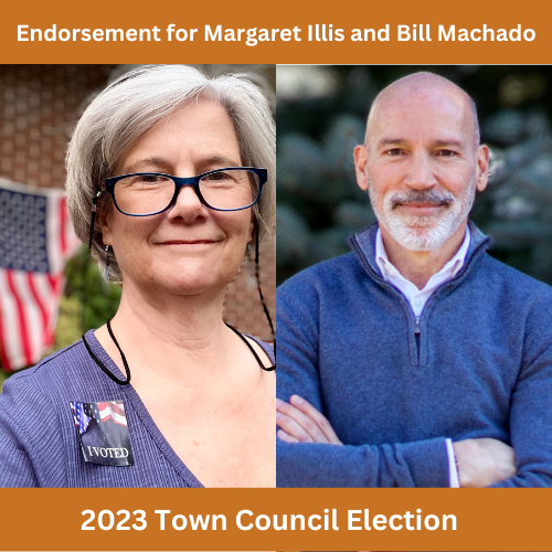 In Support of Illis & Machado for Town Council