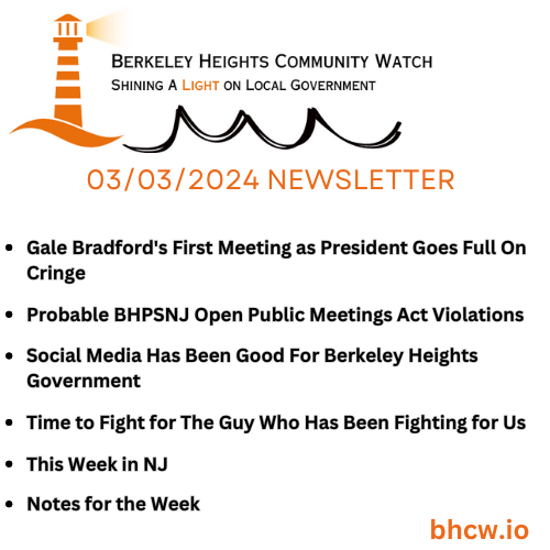 BHCW 03/03/2024 Newsletter
