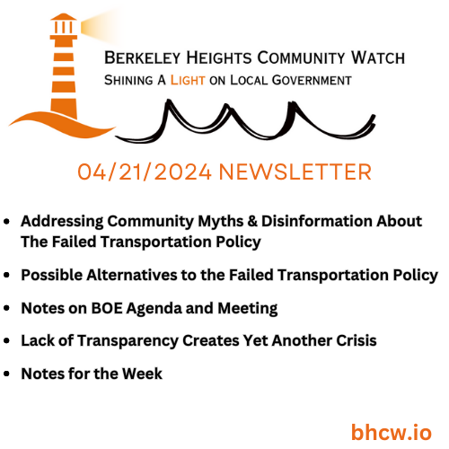 BHCW 04/21/2024 Newsletter