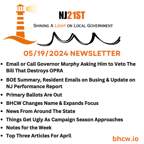 NJ21st 05/19/2024 Newsletter